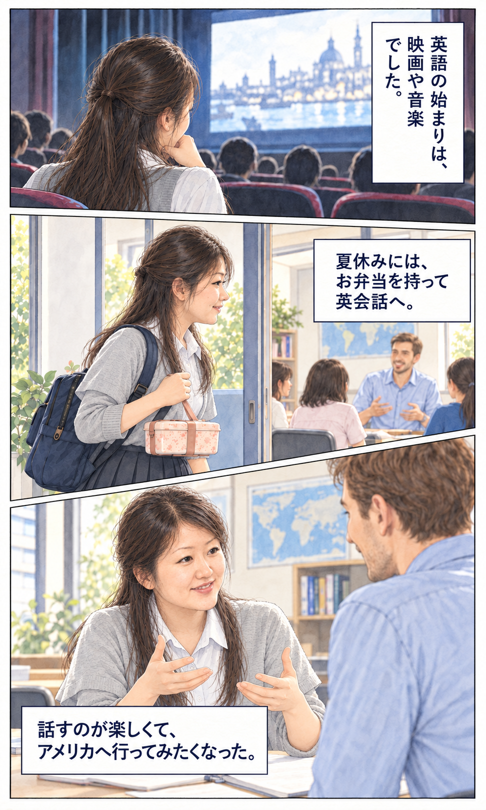 浦岡あずさのストーリー 2ページ目